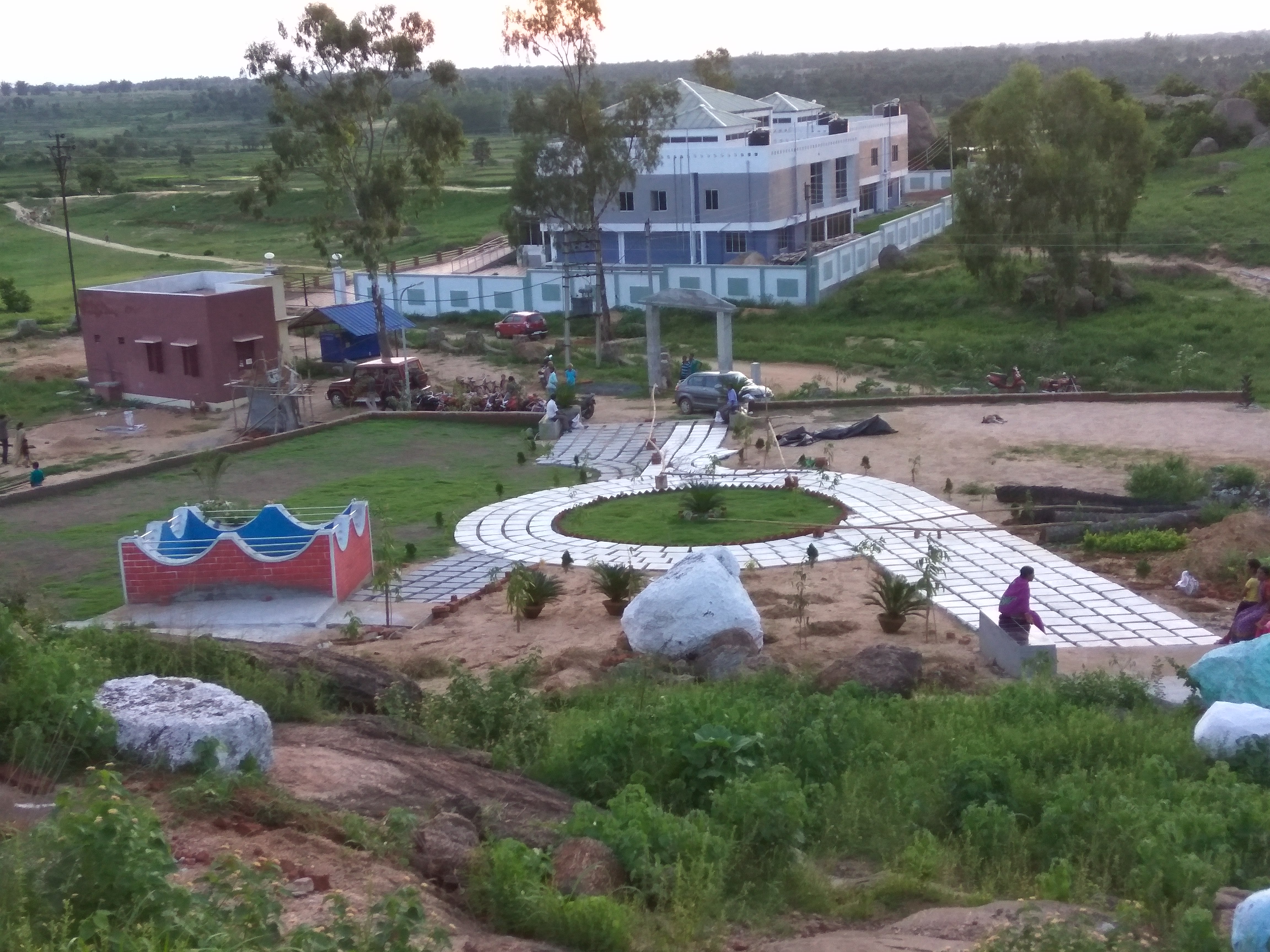 village scene of joychandi hills